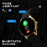 Fire-Boltt Invincible Plus Smartwatch with Bluetooth Calling - Black Velvet - Black Velvet