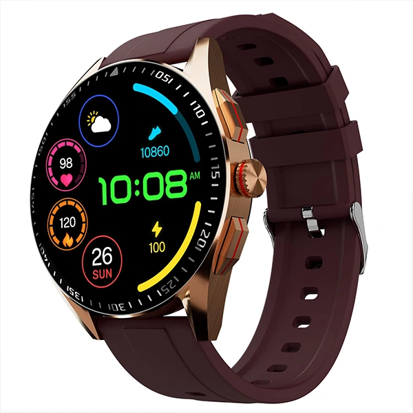 Fire-Boltt Invincible Plus Smartwatch with Bluetooth Calling - Rose Gold - Rose Gold