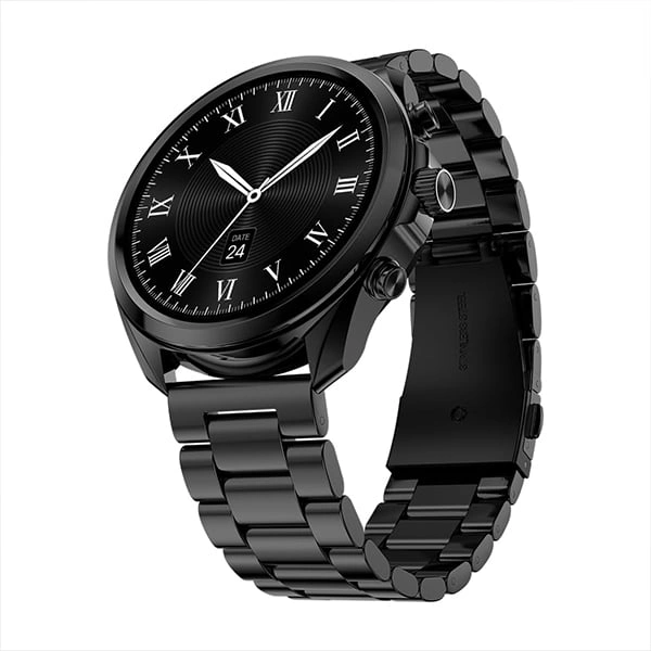 Fire-Boltt Invincible Plus Smartwatch with Bluetooth Calling - Black Velvet - Black Velvet