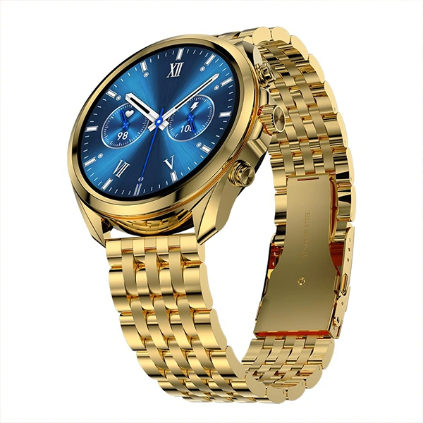 Fire-Boltt Invincible Plus Smartwatch with Bluetooth Calling - Gold Rush - Gold Rush