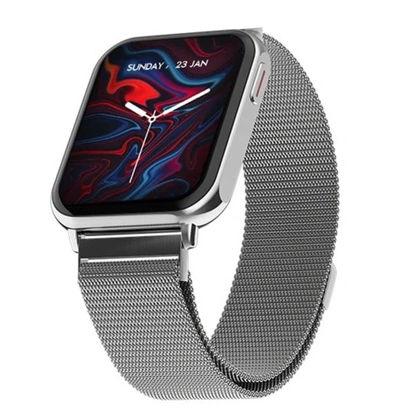 Fire-Boltt King Smartwatch with Bluetooth Calling - Silver - Silver