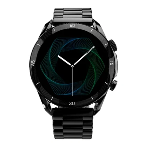 Fire-Boltt Legacy 1.43 AMOLED Bluetooth Calling with First Ever Wireless Charging Smartwatch - Black Steel - Black Steel