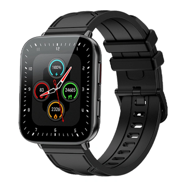Fire-Boltt Max 1.78“ AMOLED Always ON Display Smart Watch - Black - Black