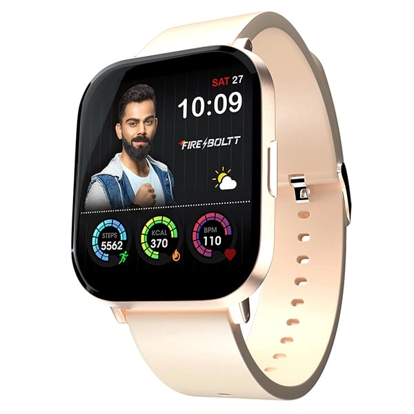 Fire-Boltt Ninja 2 Max Smartwatch - Rose Gold - Rose Gold