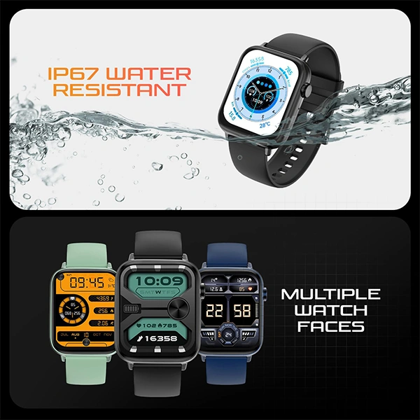 Fire-Boltt Ninja Fit Pro Bluetooth Calling Smartwatch - Blue - Blue