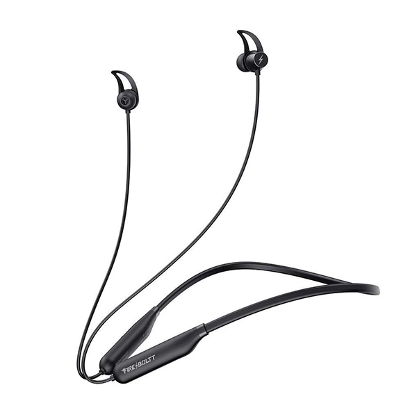 Fire-Boltt Ninja Pro 201 Bluetooth Neckband - Black - Black
