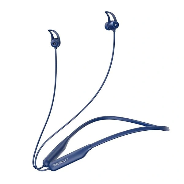 Fire-Boltt Ninja Pro 201 Bluetooth Neckband - Blue - Blue