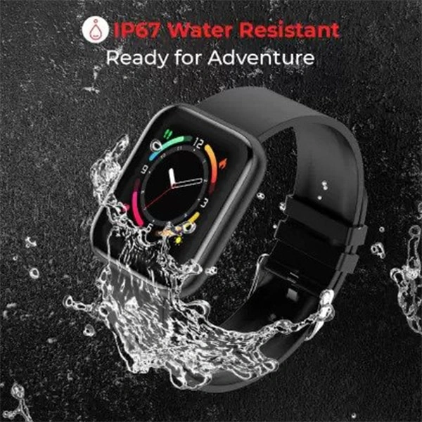 Fire-Boltt Ninja touch SpO2 Smartwatch - Black - Black