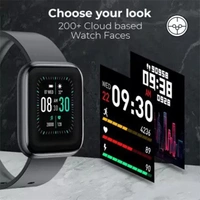 Fire-Boltt Ninja touch SpO2 Smartwatch - Black - Black
