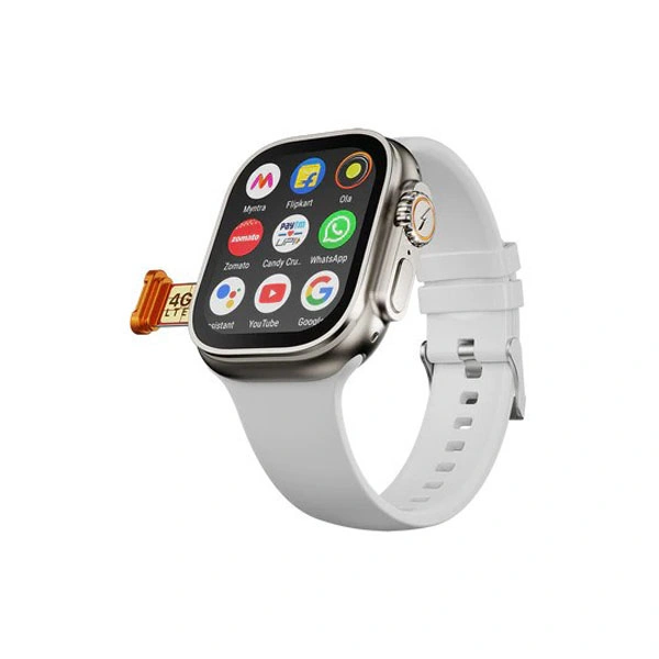 Fire-Boltt Oracle WristPhone - 4G SIM/LTE/WiFi, Android OS Smartwatch - Cloud-Whisper - Cloud-Whisper