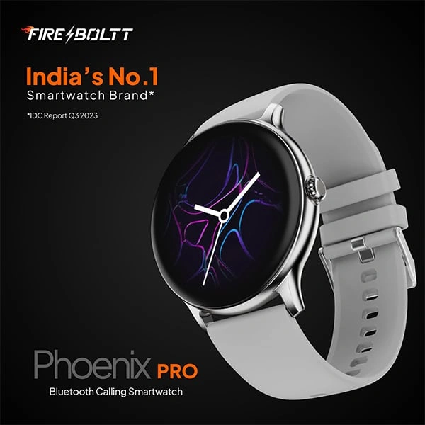 Fire-Boltt Phoenix Pro 1.39" Bluetooth Calling Smartwatch - Pink - Pink