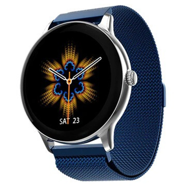 Fire-Boltt Phoenix Ultra Luxury Stainless Steel BT Calling Smartwatch - Blue - Blue