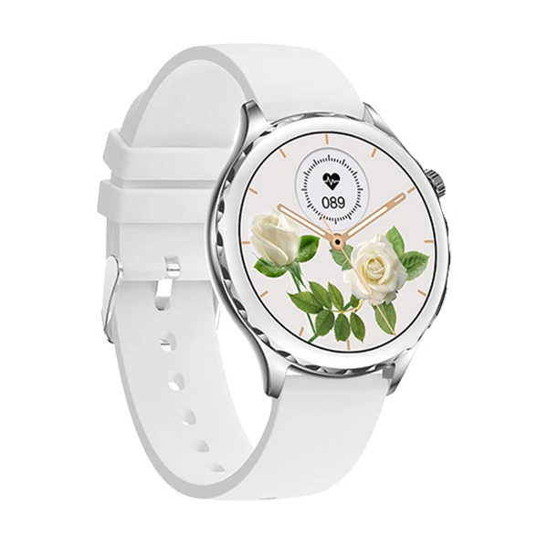 Fire-Boltt Fire-boltt Pristine Bluetooth Calling 33.5mm 1.32 Display Luxury Smartwatch - White C - White C