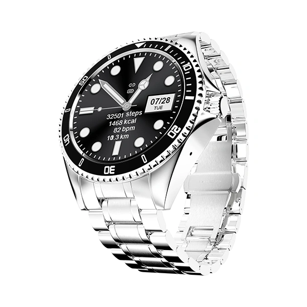 Fire-Boltt Quantum With 1.28" HD Display & BT Calling Smart Watch - Black - Black