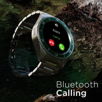 Fire-Boltt Quantum With 1.28" HD Display & BT Calling Smart Watch - Blue - Blue
