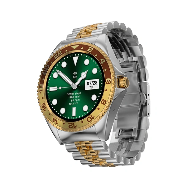Fire-Boltt Quantum With 1.28" HD Display & BT Calling Smart Watch - Mocha Gold - Mocha Gold