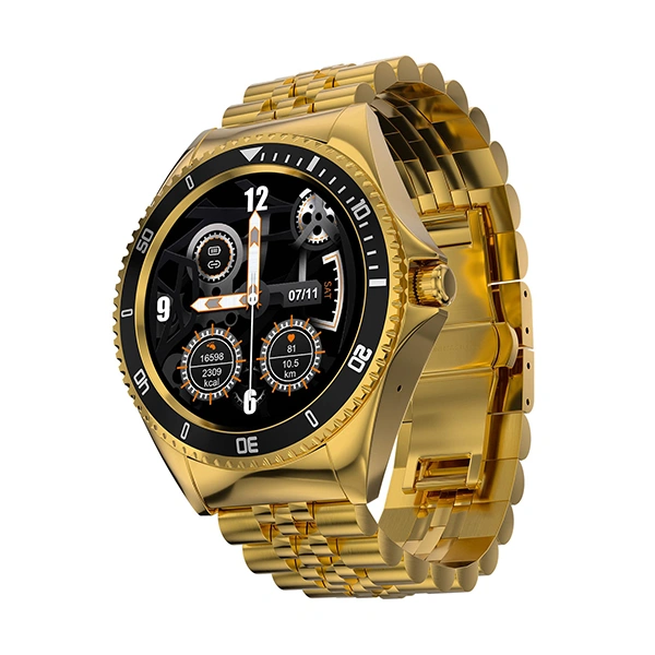 Fire-Boltt Quantum With 1.28" HD Display & BT Calling Smart Watch - Raven Gold - Raven Gold