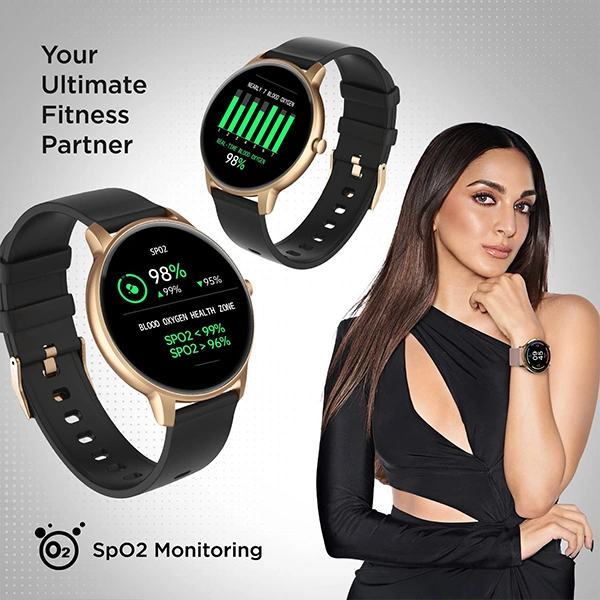 Fire-Boltt Rage Full Touch Smart Watch - Black - Black