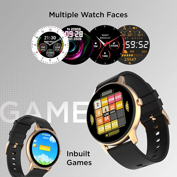 Fire-Boltt Rage Full Touch Smart Watch - Black - Black