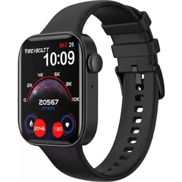 Fire-Boltt Ring 2 with calling Smartwatch - Black - Black