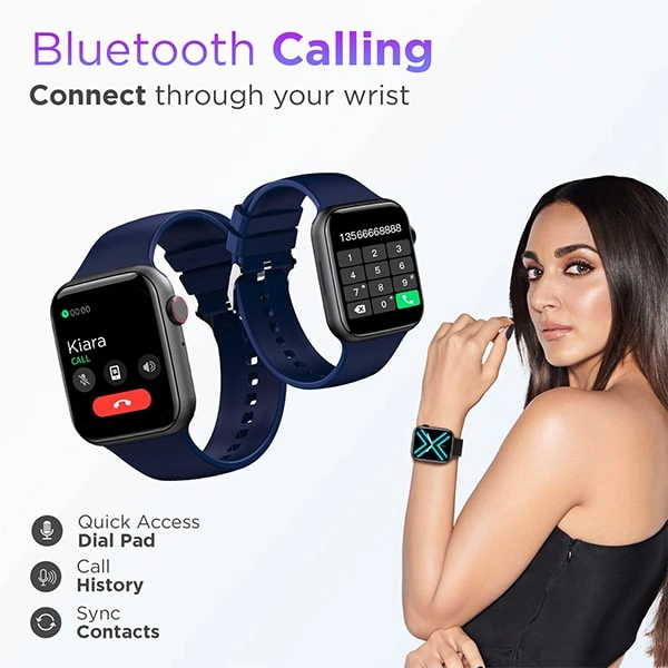 Fire-Boltt Ring Plus Calling Smartwatch - Red - Red