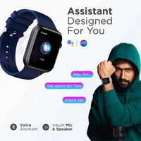 Fire-Boltt Ring Plus Calling Smartwatch - Red - Red