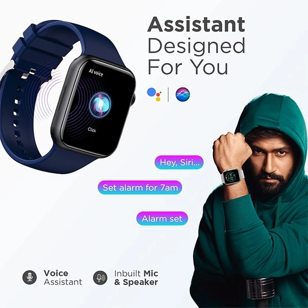 Fire-Boltt Ring Plus Calling Smartwatch - Red - Red