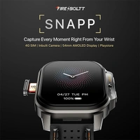 Fire-Boltt Snapp Smart Watch (2GB RAM + 16GB Storage) - Marlet Maroon - Marlet Maroon
