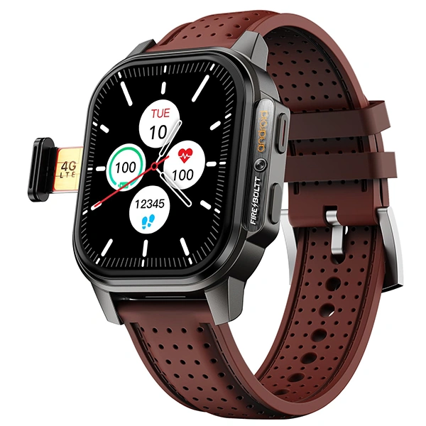 Fire-Boltt Snapp Smart Watch (2GB RAM + 16GB Storage) - Marlet Maroon - Marlet Maroon