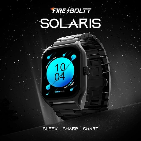 Fire-Boltt Solaris Smartwatch with Bluetooth Calling - Pink - Pink