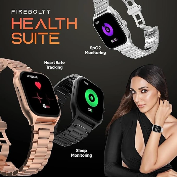 Fire-Boltt Solaris Smartwatch with Bluetooth Calling - Pink - Pink