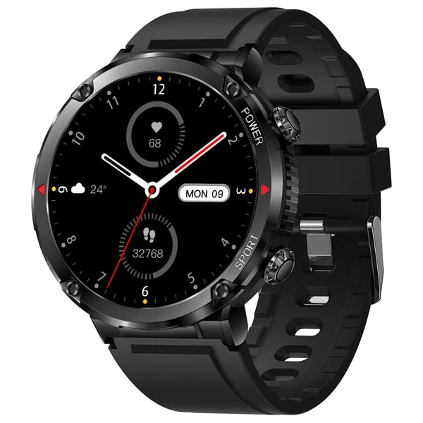 Fire-Boltt Sphere 1.6" Sporty Rugged Smartwatch - Gold Black - Gold Black