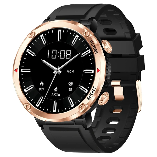 Fire-Boltt Sphere 1.6" Sporty Rugged Smartwatch - Gold Black - Gold Black