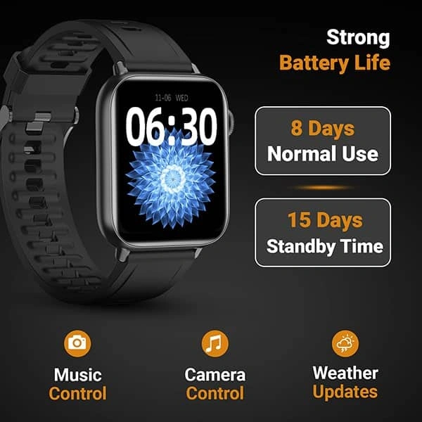 Fire-Boltt Supreme Spo2 Smart Watch - Grey - Grey