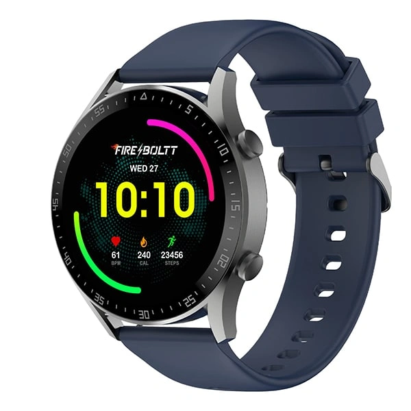 Fire-Boltt Talk 2 Bluetooth Calling Smartwatch - Navy Blue - Navy Blue