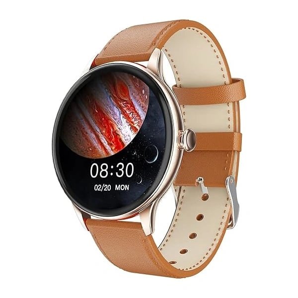 Fire-Boltt Terra Super Amoled Display Spo2 Smart Watch - Black - Black