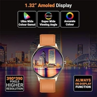 Fire-Boltt Terra Super Amoled Display Spo2 Smart Watch - Black - Black