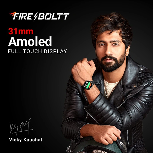 Fire-Boltt Ultron Smartwatch with AMOLED Display - Grey - Grey