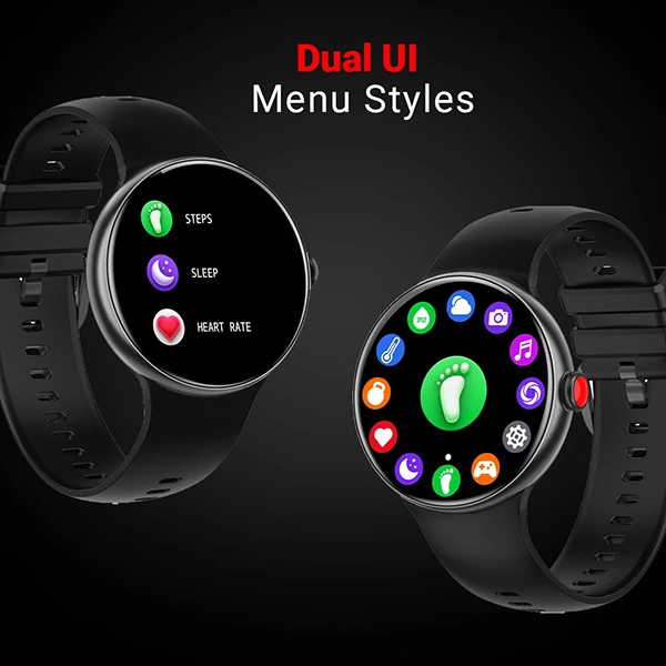 Fire-Boltt Ultron Smartwatch with AMOLED Display - Grey - Grey