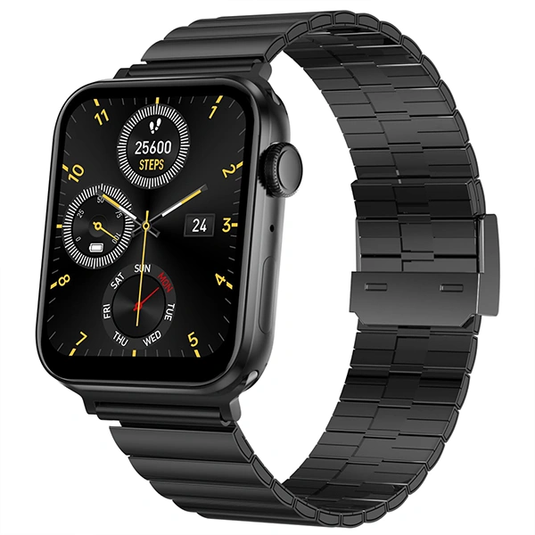Fire-Boltt Visionary 1.78" AMOLED Smartwatch - Steel Black - Steel Black