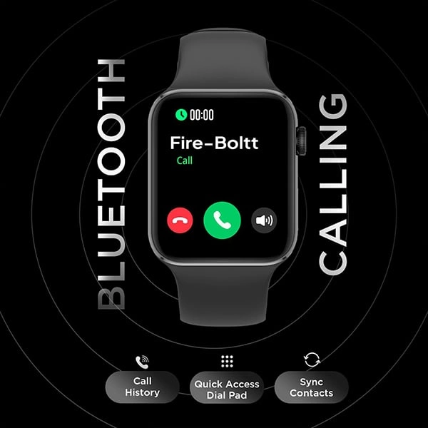 Fire-Boltt Visionary 1.78" AMOLED Smartwatch - Steel Silver - Steel Silver