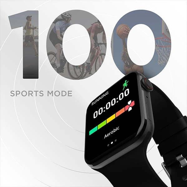 Fire-Boltt Visionary 1.78" AMOLED Smartwatch - Steel Silver - Steel Silver