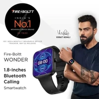 Fire-Boltt Wonder Calling Smartwatch - Black - Black