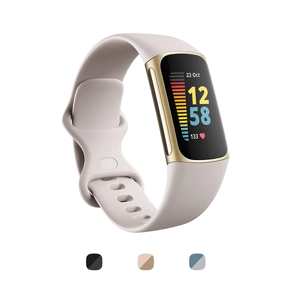 Fitbit Charge 5 Advanced Health & Fitness Tracker - White - White