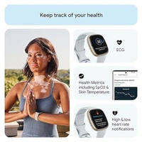Fitbit Sense 2 Health & Fitness Band - Mist Soft Gold - Mist Soft Gold