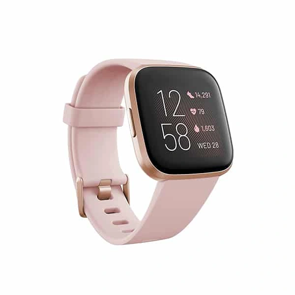 Fitbit Versa 2 Health & Fitness Smartwatch - Petal/Copper Rose - Petal/Copper Rose