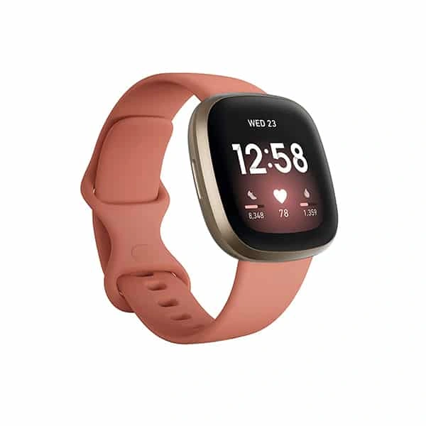 Fitbit Versa 3 Health &amp; Fitness Smartwatch with GPS - Pink - Pink