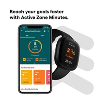 Fitbit Versa 3 Health &amp; Fitness Smartwatch with GPS - Multicolour - Multicolour