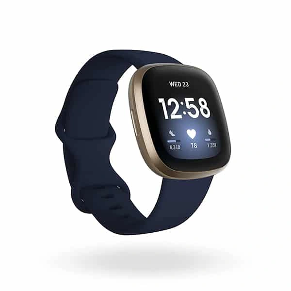 Fitbit Versa 3 Health &amp; Fitness Smartwatch with GPS - Blue - Blue
