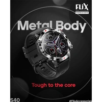 Flix FLiX Sprint S40 Metal Smart Watch